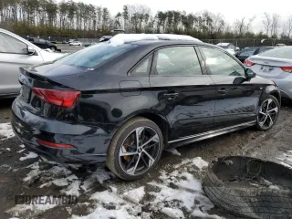2020 Audi A3 Sedan S line Premium with VIN WAUBEGFF6LA032980, listed as a Copart auction lot 39004064 with 25,544 mi miles. Bid and sale history available at carsss.com. Image 3.