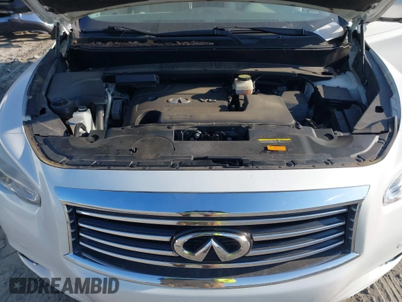 2014 Infiniti QX60 with VIN 5N1AL0MM7EC511196, listed as a IAAI auction lot 42028198 with 109,313 mi miles and . Bid and sale history available at DreamBid. Image 10.
