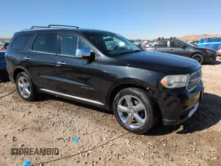 2012 Dodge Durango Citadel with VIN 1C4RDJEG7CC330910, listed as a Copart auction lot 47069995 with 166,864 mi miles and Salvage title. Bid and sale history available at DreamBid. Image 4.