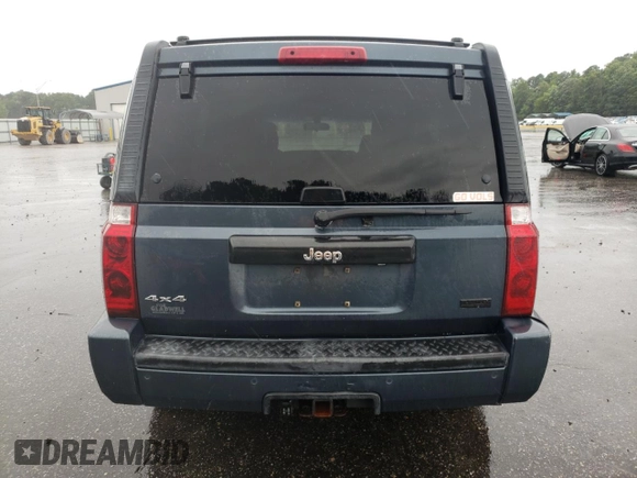 2007 Jeep Commander Sport with VIN 1J8HG48P57C598773, listed as a Copart auction lot 66291824 with 281,211 mi miles and Salvage Title. Bid and sale history available at carsss.com. Image 6.
