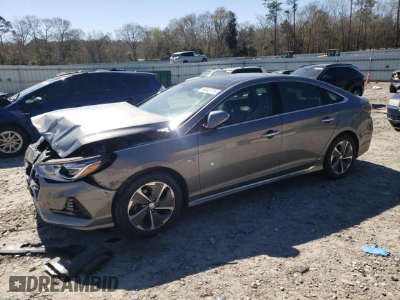 2018 Hyundai Sonata Hybrid Limited with VIN KMHE34L30JA087349, listed as a Copart auction lot 50045715 with 80,566 mi miles and Salvage Title. Bid and sale history available at carsss.com. Image 1.