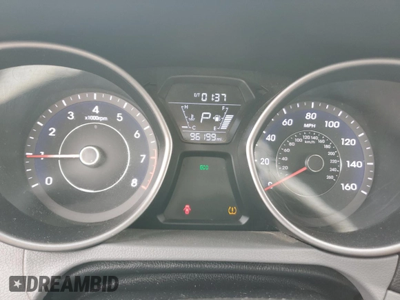 2016 Hyundai Elantra SE z VIN 5NPDH4AE9GH747041, wystawiony jako Copart lot #53665105 z przebiegiem 96 199 mil mil oraz Szkoda całkowita • Salvage title. Historia ofert i sprzedaży dostępna na DreamBid. Obrazek 9.