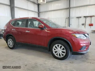 2015 Nissan Rogue S with VIN KNMAT2MT8FP518109, listed as a Copart auction lot 47477505 with 125,383 mi miles and Clean Title. Bid and sale history available at carsss.com. Image 4.