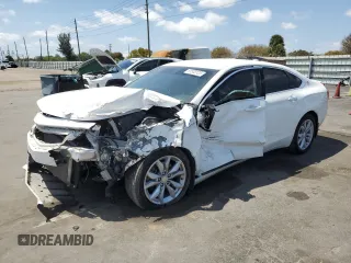 2017 Chevrolet Impala LT with VIN 2G1105S39H9114050, listed as a Copart auction lot 51503125 with 89,227 mi miles and Salvage Title. Bid and sale history available at DreamBid. Image 1.