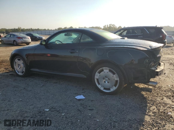 2002 Lexus SC 430 with VIN JTHFN48Y820022407, listed as a Copart auction lot 74778764 with 208,754 mi miles and Salvage Title. Bid and sale history available at DreamBid. Image 2.