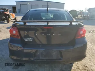 2014 Dodge Avenger SE with VIN 1C3CDZAB0EN201739, listed as a Copart auction lot 43484185 with 62,066 mi miles and Salvage Title. Bid and sale history available at carsss.com. Image 6.