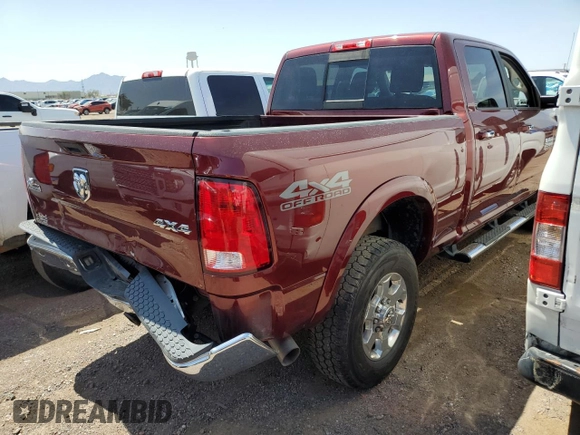 2018 Ram 2500 Big Horn with VIN 3C6UR5DL5JG217475, listed as a Copart auction lot 52010675 with 55,431 mi miles and Salvage title. Bid and sale history available at DreamBid. Image 3.