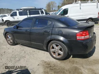 2008 Dodge Avenger R/T with VIN 1B3LC76M48N650408, listed as a Copart auction lot 50935295 with 111,414 mi miles and Salvage Title. Bid and sale history available at DreamBid. Image 2.