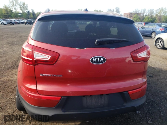 2012 Kia Sportage LX with VIN KNDPBCA27C7292087, listed as a Copart auction lot 55181725 with 152,002 mi miles and Clean Title. Bid and sale history available at DreamBid. Image 6.