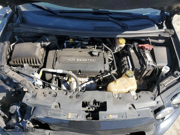 2016 Chevrolet Sonic LT with VIN 1G1JC5SH4G4185743, listed as a Copart auction lot 46417905 with 159,015 mi miles and Salvage Title. Bid and sale history available at carsss.com. Image 11.