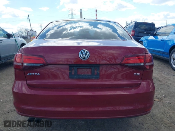2016 Volkswagen Jetta Sedan 1.4T S w/Technology with VIN 3VW267AJ4GM383761, listed as a IAAI auction lot 41894880 with 162,942 mi miles. Bid and sale history available at carsss.com. Image 16.