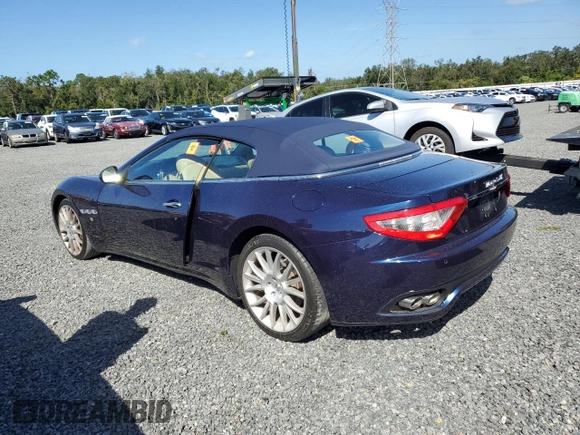 2015 Maserati GranTurismo Sport with VIN ZAM45MMA6F0148607, listed as a Copart auction lot 75114254 with Not provided miles and Salvage title. Bid and sale history available at DreamBid. Image 2.