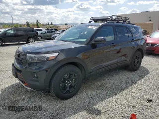 2023 Ford Explorer Timberline z VIN 1FMSK8JH6PGA01222, wystawiony jako Copart lot #51848475 z przebiegiem 46 454 mil mil oraz Szkoda całkowita • Salvage title. Historia ofert i sprzedaży dostępna na DreamBid. Obrazek 1.