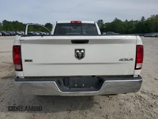 2018 Ram 1500 SLT with VIN 3C6JR7ET1JG176002, listed as a Copart auction lot 58639725 with 64,392 mi miles and Salvage title. Bid and sale history available at DreamBid. Image 6.