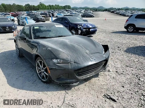 2021 Mazda MX-5 Miata Grand Touring with VIN JM1NDAM7XM0456083, listed as a Copart auction lot 52894705 with 86,050 mi miles and Salvage title. Bid and sale history available at DreamBid. Image 13.