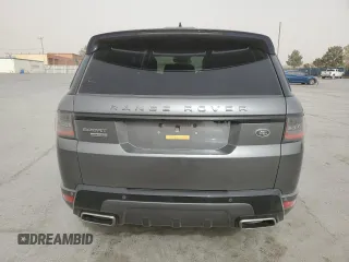 2019 Land Rover Range Rover Sport Dynamic with VIN SALWR2RE3KA830794, listed as a Copart auction lot 53298245 with 37,258 mi miles and Salvage Title. Bid and sale history available at DreamBid. Image 6.