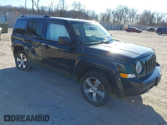 2017 Jeep Patriot High Altitude with VIN 1C4NJRFB9HD108704, listed as a IAAI auction lot 41640306 with 69,040 mi miles. Bid and sale history available at carsss.com. Image 1.