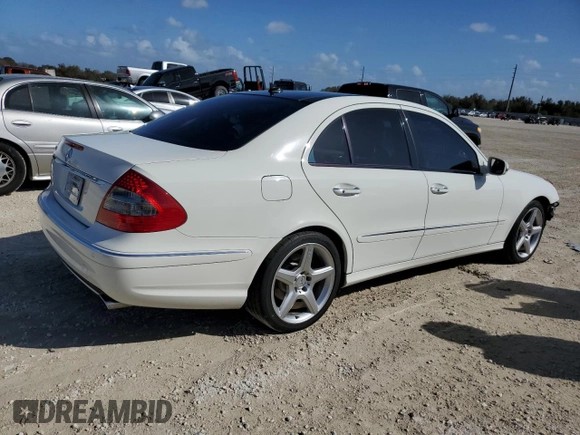 2008 Mercedes-Benz E-Class Sport 5.5L with VIN WDBUF72X38B281566, listed as a Copart auction lot 78845874 with 0 mi miles and Salvage Title. Bid and sale history available at carsss.com. Image 3.