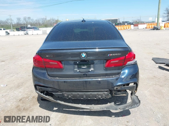 2019 BMW 5 Series M550i xDrive with VIN WBAJB9C51KB288853, listed as a IAAI auction lot 41905019 with Not provided miles and . Bid and sale history available at DreamBid. Image 16.