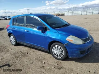 2009 Nissan Versa 1.8 S with VIN 3N1BC13E79L363119, listed as a Copart auction lot 48737895 with 141,353 mi miles and Salvage Title. Bid and sale history available at carsss.com. Image 4.