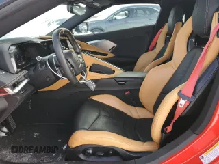 2021 Chevrolet Corvette 2LT z VIN 1G1YB2D49M5100539, wystawiony jako Copart lot #87811275 z przebiegiem 24 025 mil mil oraz Szkoda całkowita • Salvage title. Historia ofert i sprzedaży dostępna na DreamBid. Obrazek 7.