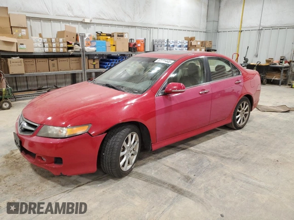 2006 Acura TSX with VIN JH4CL96876C038823, listed as a Copart auction lot 52585445 with 113,530 mi miles and Clean Title. Bid and sale history available at carsss.com. Image 1.