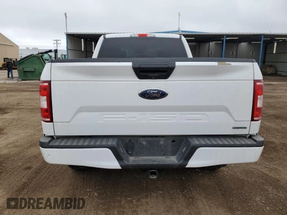2018 Ford F-150 XL with VIN 1FTEX1EP8JKD44193, listed as a Copart auction lot 54787855 with 97,572 mi miles and Salvage Title. Bid and sale history available at DreamBid. Image 6.