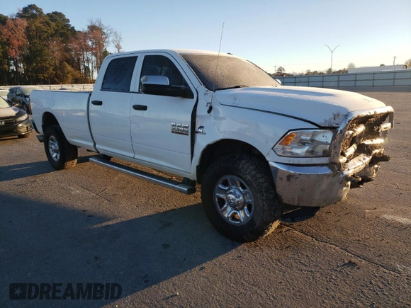 2017 Ram 2500 Tradesman with VIN 3C6UR5HL9HG503995, listed as a Copart auction lot 82925474 with 184,430 mi miles and Salvage title. Bid and sale history available at DreamBid. Image 4.