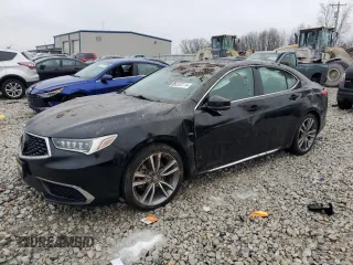2019 Acura TLX w/Technology Pkg with VIN 19UUB2F45KA003086, listed as a Copart auction lot 86333114 with 76,112 mi miles and Clean Title. Bid and sale history available at carsss.com. Image 1.