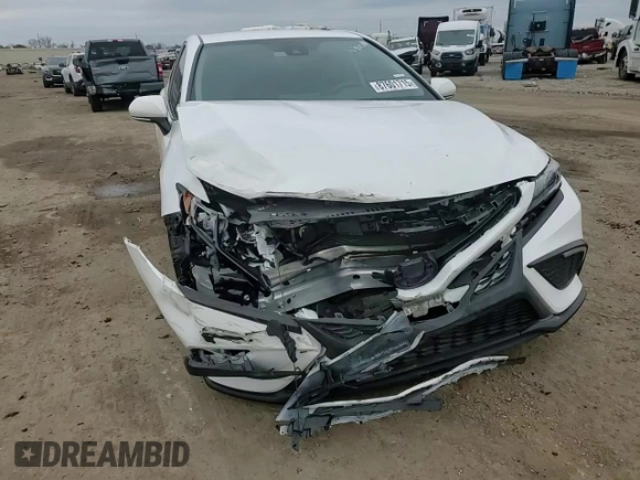 2023 Toyota Camry SE with VIN 4T1T11AK7PU794008, listed as a Copart auction lot 87601715 with 22,560 mi miles and Salvage Title. Bid and sale history available at DreamBid. Image 11.