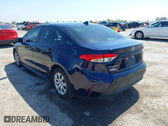 2023 Toyota Corolla LE z VIN 5YFB4MDE0PP076618, wystawiony jako IAAI lot #41987292 z przebiegiem 29 176 mil mil oraz . Historia ofert i sprzedaży dostępna na DreamBid. Obrazek 3.