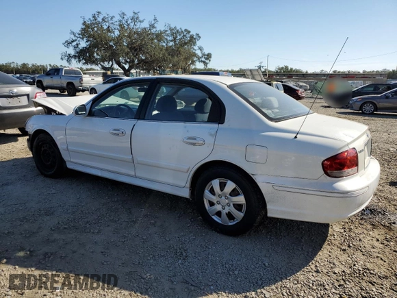 2003 Hyundai Sonata with VIN KMHWF25S53A762233, listed as a Copart auction lot 86619784 with 141,790 mi miles and Salvage Title. Bid and sale history available at carsss.com. Image 2.