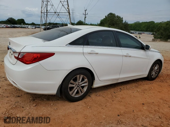 2013 Hyundai Sonata GLS with VIN 5NPEB4AC5DH629505, listed as a Copart auction lot 54120795 with 113,901 mi miles and Salvage Title. Bid and sale history available at carsss.com. Image 3.