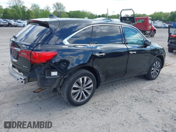 2014 Acura MDX Technology with VIN 5FRYD4H45EB014747, listed as a IAAI auction lot 42221697 with 188,025 mi miles and . Bid and sale history available at DreamBid. Image 4.