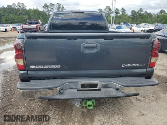 2004 Chevrolet Silverado 1500 LS with VIN 2GCEC19T441217495, listed as a Copart auction lot 52202075 with Not Provided miles and Salvage Title. Bid and sale history available at DreamBid. Image 6.