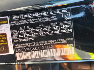 2019 Mercedes-Benz GLE 63 S AMG z VIN 4JGED7FB6KA137142, wystawiony jako Copart lot #56368355 z przebiegiem 49 817 mil mil oraz Szkoda całkowita • Salvage title. Historia ofert i sprzedaży dostępna na DreamBid. Obrazek 13.