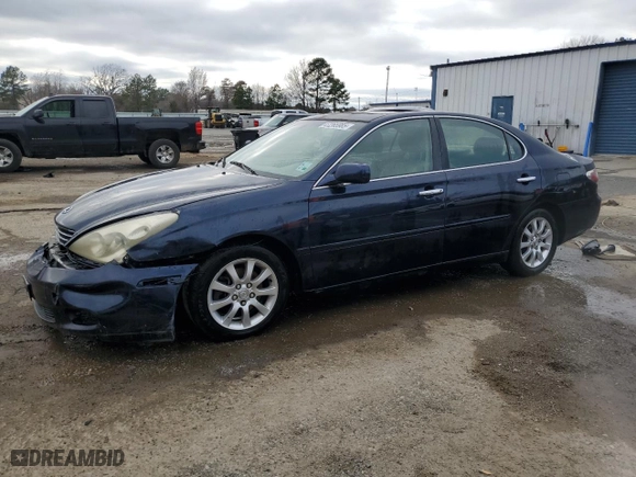 2002 Lexus ES 300 with VIN JTHBF30G725008655, listed as a Copart auction lot 47265985 with 168,948 mi miles and Salvage Title. Bid and sale history available at carsss.com. Image 1.