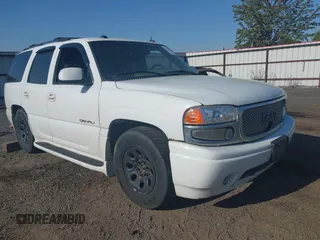 2003 GMC Yukon Denali z VIN 1GKEK63U73J336989, wystawiony jako IAAI lot #42170538 z przebiegiem Nie podano mil oraz . Historia ofert i sprzedaży dostępna na DreamBid. Obrazek 1.