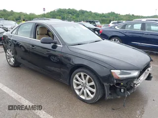 2013 Audi A4 Premium Plus z VIN WAUFFAFL6DN046857, wystawiony jako IAAI lot #42166802 z przebiegiem 113 085 mil mil oraz . Historia ofert i sprzedaży dostępna na DreamBid. Obrazek 1.