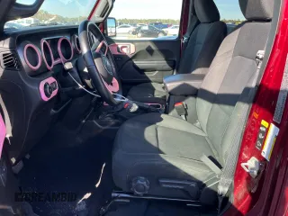 2021 Jeep Wrangler Unlimited Sport Altitude with VIN 1C4HJXDN7MW704830, listed as a Copart auction lot 84948044 with 42,321 mi miles and Salvage title. Bid and sale history available at DreamBid. Image 7.