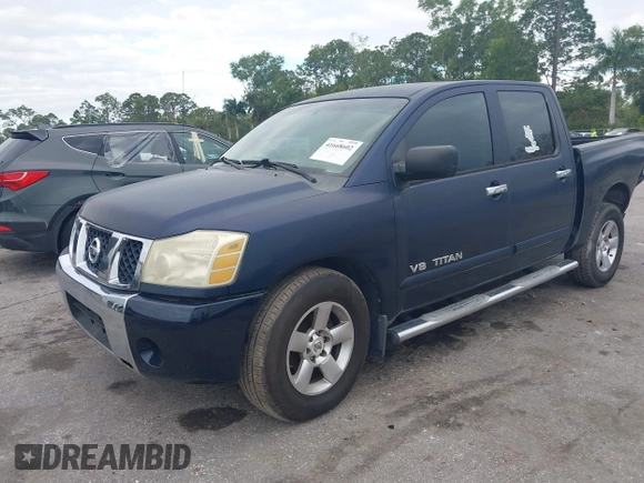 2007 Nissan Titan XE with VIN 1N6BA07AX7N236492, listed as a IAAI auction lot 41668602 with 205,028 mi miles. Bid and sale history available at carsss.com. Image 16.