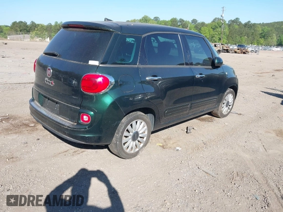 2017 FIAT 500L Pop with VIN ZFBCFAAH5HZ039425, listed as a IAAI auction lot 42013167 with 137,816 mi miles. Bid and sale history available at carsss.com. Image 4.