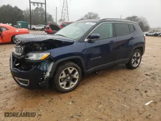 2019 Jeep Compass Limited with VIN 3C4NJCCB5KT658579, listed as a Copart auction lot 44907535 with 73,837 mi miles and Salvage Title. Bid and sale history available at carsss.com. Image 1.