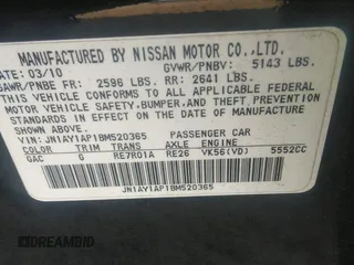 2011 Infiniti M z VIN JN1AY1AP1BM520365, wystawiony jako IAAI lot #42205678 z przebiegiem 175 146 mil mil oraz . Historia ofert i sprzedaży dostępna na DreamBid. Obrazek 9.