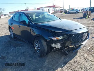 2021 Mazda 3 Select with VIN 3MZBPBBL7MM251802, listed as a IAAI auction lot 41827444 with 33,894 mi miles and . Bid and sale history available at DreamBid. Image 1.