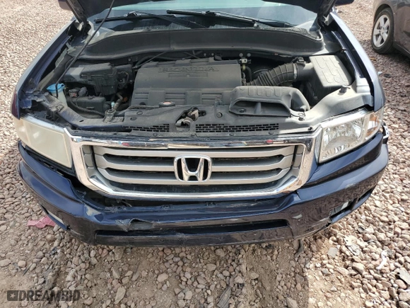 2014 Honda Ridgeline RTL with VIN 5FPYK1F58EB001953, listed as a Copart auction lot 49433875 with 191,094 mi miles and Salvage Title. Bid and sale history available at carsss.com. Image 11.
