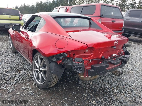 2023 Mazda MX-5 Miata RF Grand Touring with VIN JM1NDAM79P0559757, listed as a IAAI auction lot 41483924 with 5,512 mi miles. Bid and sale history available at carsss.com. Image 6.