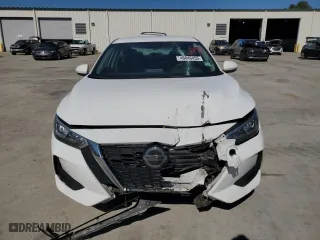 2021 Nissan Sentra S with VIN 3N1AB8BV1MY210532, listed as a Copart auction lot 46840455 with 97,757 mi miles and Salvage Title. Bid and sale history available at carsss.com. Image 5.