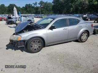 2014 Dodge Avenger SE with VIN 1C3CDZAB8EN184138, listed as a Copart auction lot 61774265 with 39,000 mi miles and Salvage title. Bid and sale history available at DreamBid. Image 1.
