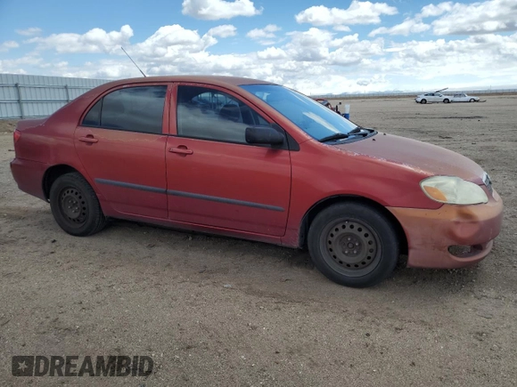 2005 Toyota Corolla CE with VIN 1NXBR32E65Z466021, listed as a Copart auction lot 55842365 with 299,999 mi miles and Clean Title. Bid and sale history available at DreamBid. Image 4.